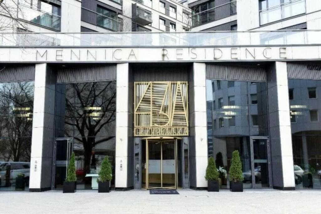 Chic & Luxury Apartment By Mennica Residence Varsovia Exterior foto